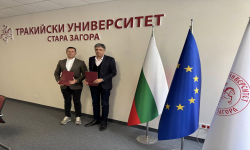 Нов договор с Тракийския университет и надграждане на отношенията подписаха Марин Киров и проф. Карабалиев