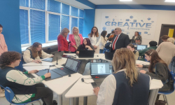 СУ „Константин Петканов“ откри модерен STEM център за бъдещите иноватори