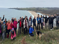 С поход до устието на Велека отбелязаха годишнината на парк