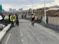 Укрепват велоалеята към Сарафово, която пропадна заради свлачище