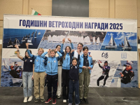 Пореден успех за яхт клуб „Черноморец Бургас“ на ветроходните награди за 2025 г.