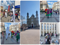 Куклен театър на открито и пъстро шествие за Цветница в Бургас