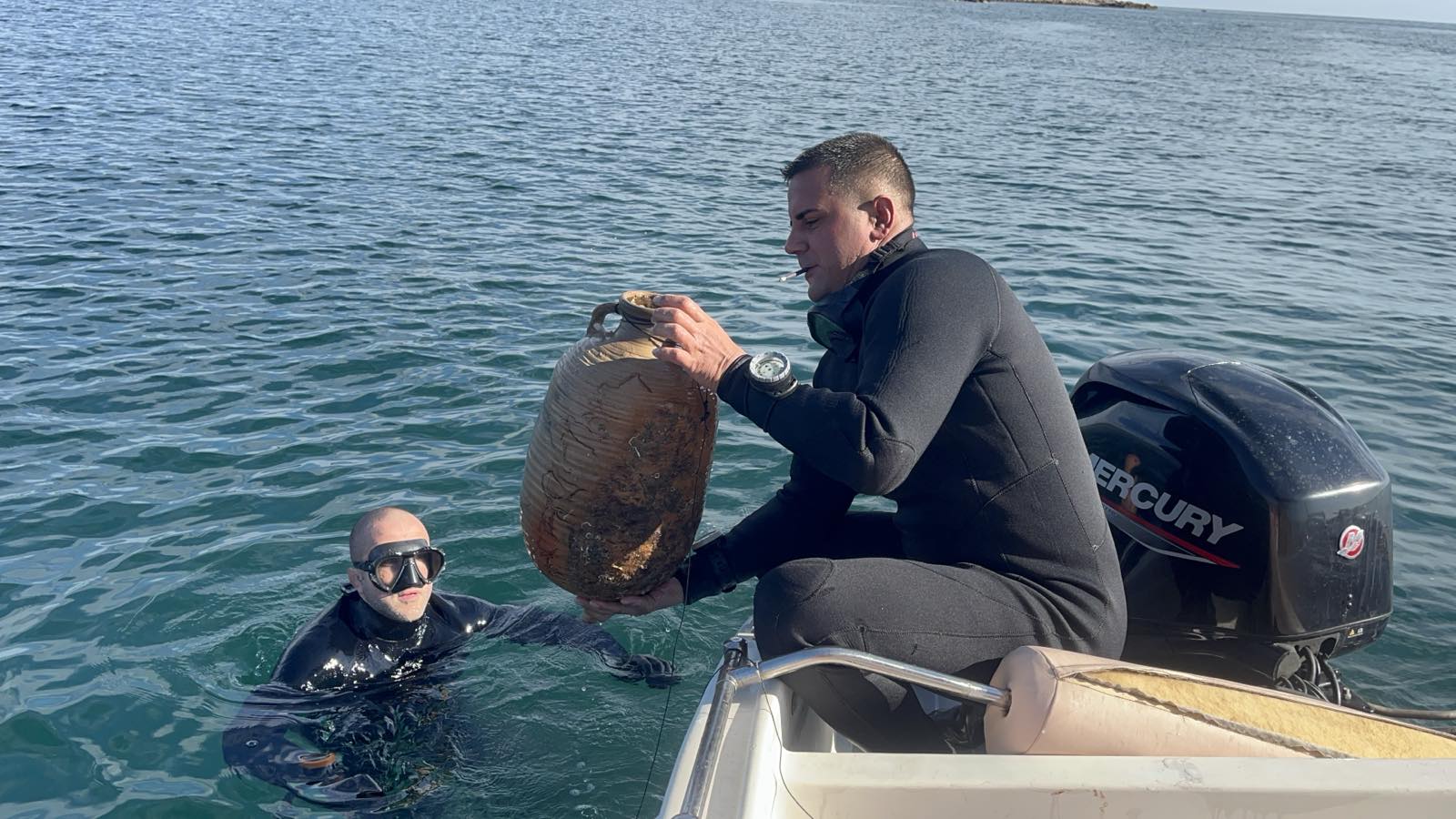 Подводна експедиция проучи древното пристанище в Созополския залив