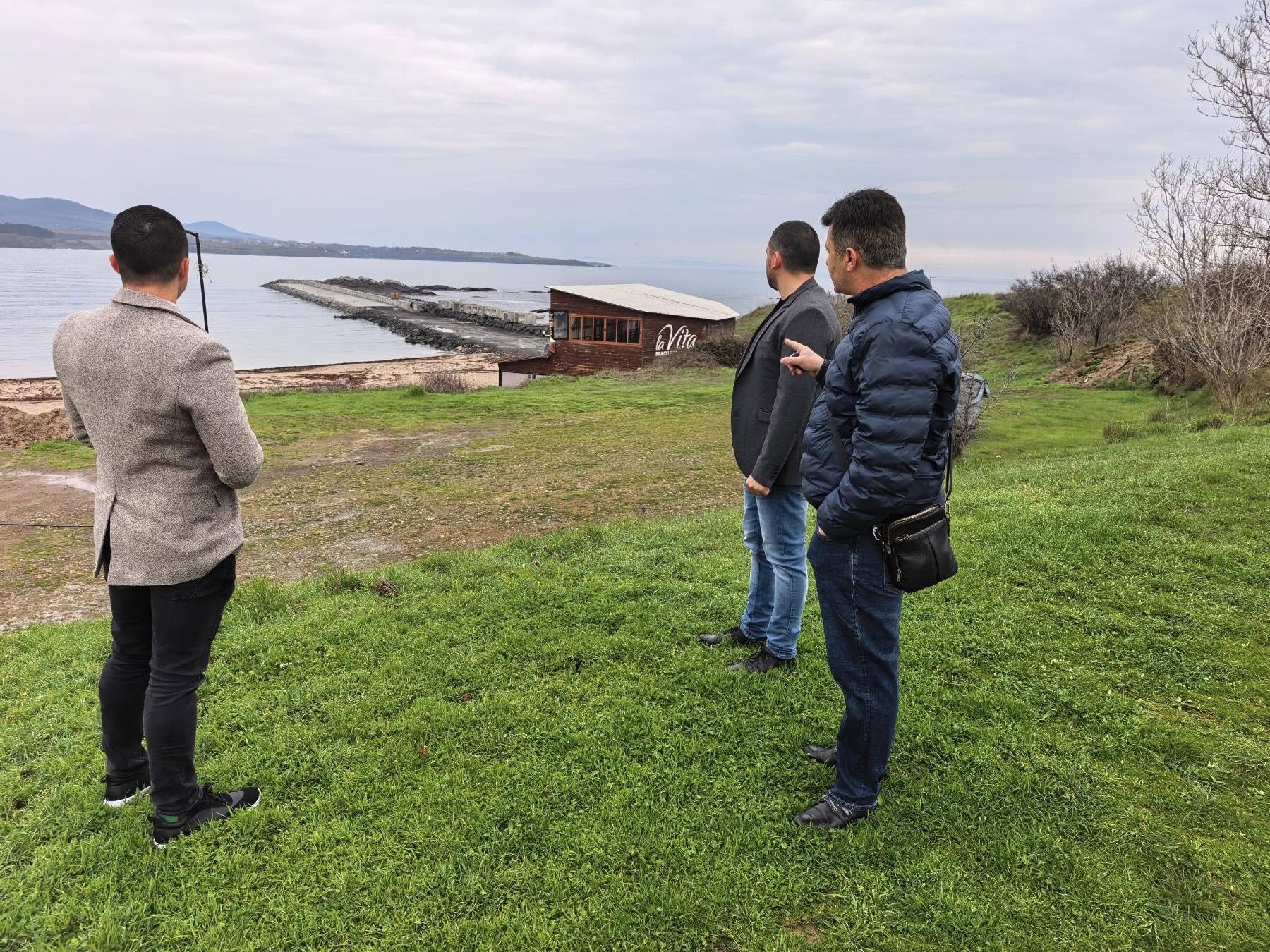 Марин Киров: До началото на летния сезон ще дадем решение за алеята в Ахтопол