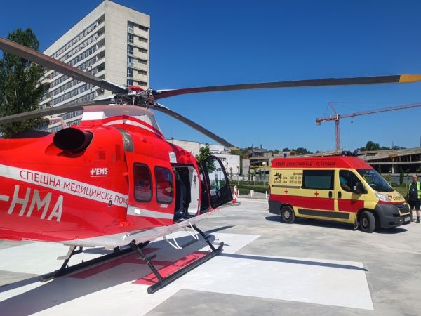 Втората транспортна линейка ще бъде позиционирана на около 100 км от Бургас 