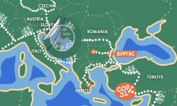 Международната велосипедна щафета COP31 Bike Ride пристига в Бургас на 4 октомври