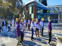 Отбелязахме Световния ден за борба с остеопорозата с йога, зумба и футбол на открито