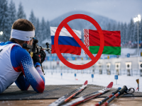 IBU отхвърли искането на Русия и Беларус за завръщане в международния биатлон  Русия и Беларус
