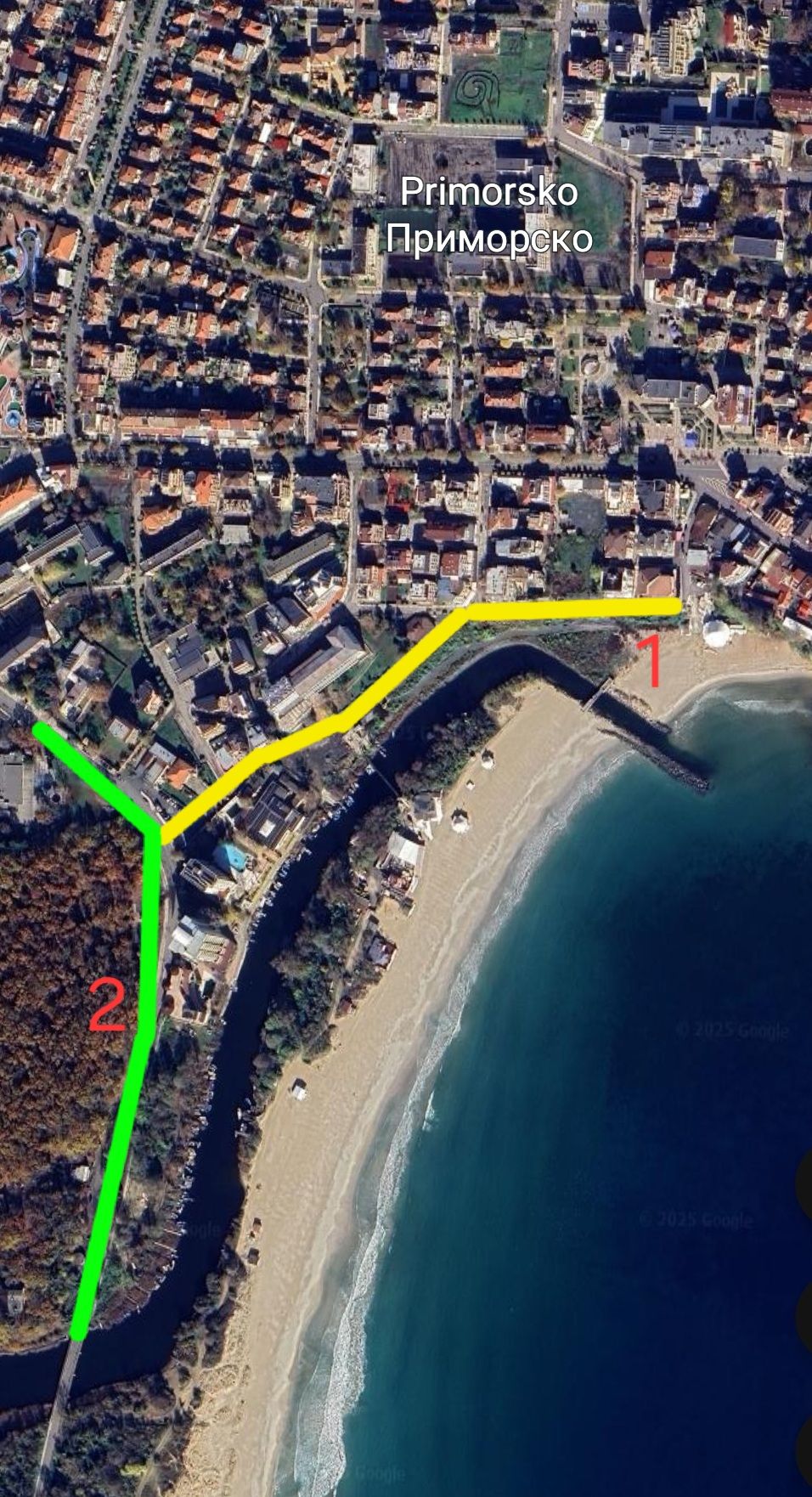 Крайбрежна панорамна алея ще свързва Приморско с Китен